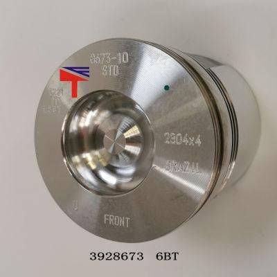 High Quality Diesel Engine Mechanical Parts Piston 3928673 for Engine Parts PC200-6-7 S6d102 6bt Generator Set