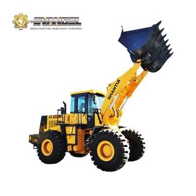 Shantui Construction Machinery Wheel Loader Front End Loader Rated Load 5000kg