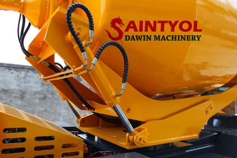 Concrete Batching Mixing Vehicles with Excavation, Loading and Transport Systems