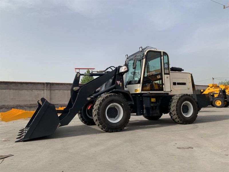 1.2/1.8/2 Ton Ultra-Low Profile Wheel Loader, Small Forklift for Basement, Mini Wheel Loader