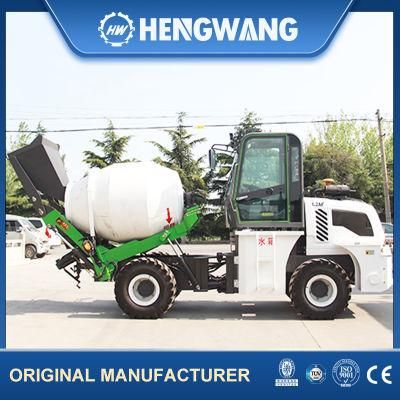 High Efficiency Rotational Speed 14r/Min Self Loading Concrete Mixer Truck