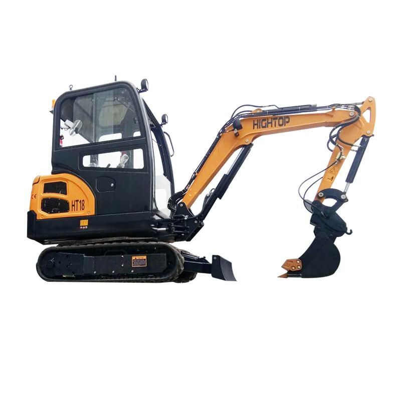 1800kg New Cheap Import Farm Household Hydraulic Mini Crawler Excavator 1.8 Ton Mini Digger Mini Excavator