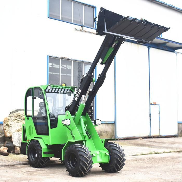 Earth-Moving Machinery Mini Compact Loader with Digging Tools Machine