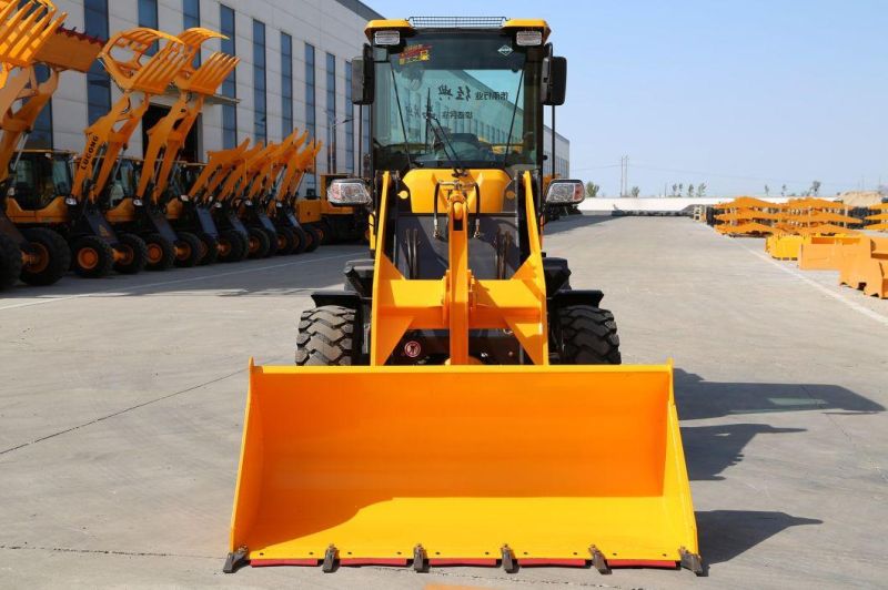 L930 Lugong 1-2.5ton Mini Hydraulic Front End Loader Small Wheel Loader