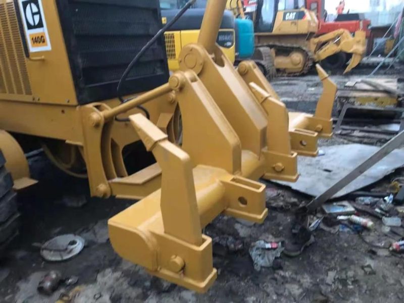 Wheeled Hydraulic 200HP Used Cat Motor Grader Secondhand Cat 140g Grader for Sale