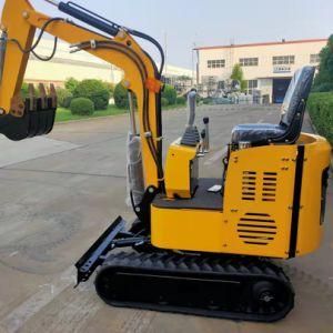 CE Cheap 1 Ton Mini Digger Micro Mini Excavator Mini Pelle Digger Gasoline Engine with Bucket