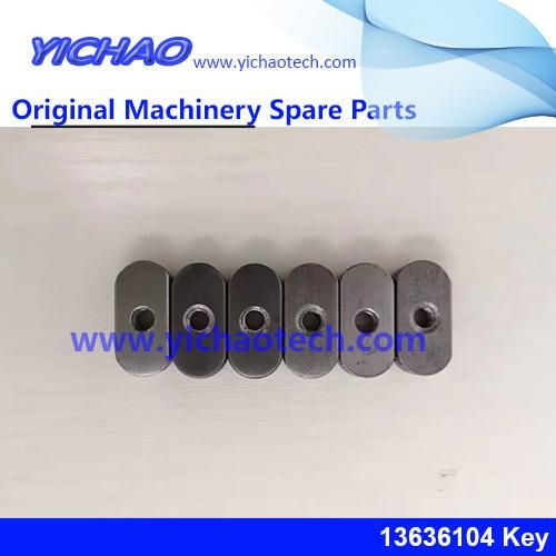 Genuine Container Equipment Port Machinery Parts Key 13636104 for Sany