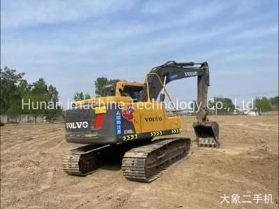 Secondhand Hydraulic Crawler Excavator Volvo Ec140blc Small Excavator for Sale