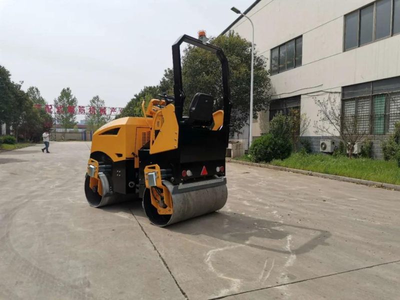 1200mm Width Double Drum Yanmar Diesel Engine Vibratory Road Compactor Roller