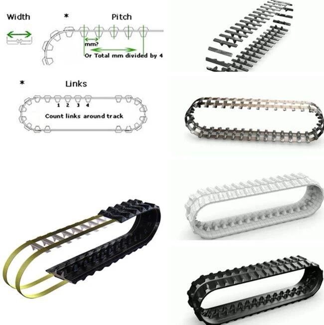 320mm Width Rubber Track for Snow Use (320*87*30)