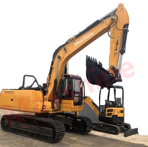 13.5t Medium Compact Hydraulic Crawler Excavator with Factory Price for Sale