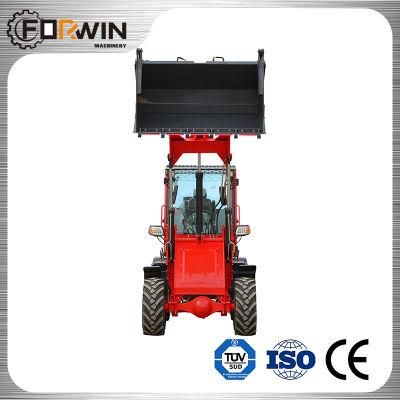 Factory Outlet Small Wheel Loader Price Auger/Digger 1.2tons/0.6m&sup3; Fw912b Front Loader for Sale