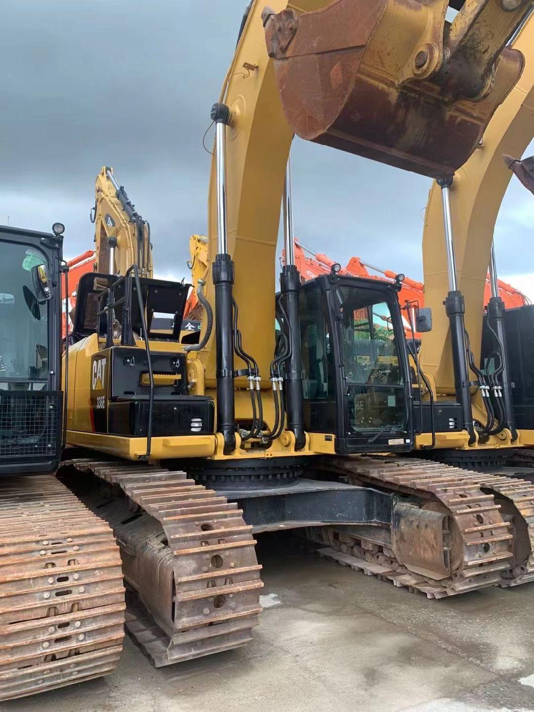 Used Second Hand Heavy Duty Good Running Crawler Excavator 35 Ton Construction Machinery Cat336e Digger Excavators Excavadora Usada Excavatrice 325 329 330 345