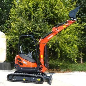 Chinese Manufacture 2.5 Ton Crawler Small Digger Mini Excavator for Sale