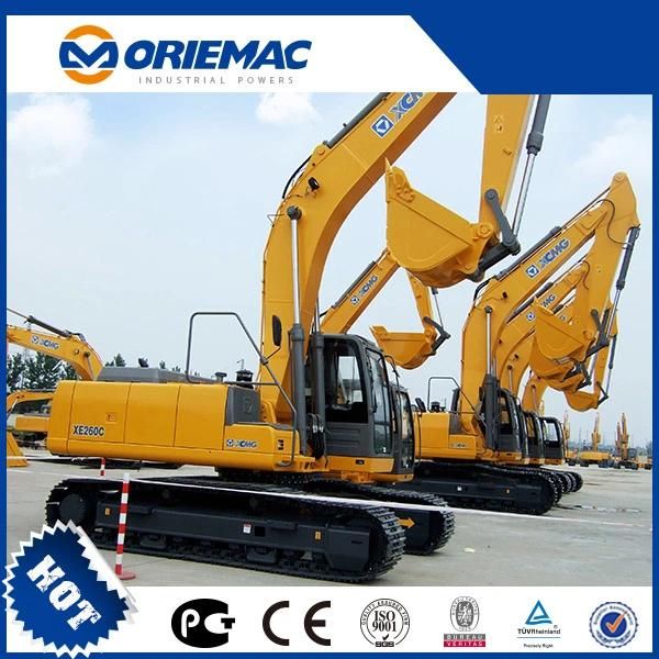 Oriemac Construction Machinery Xe265c 26ton 1.2m3 Crawler Excavator New Excavator Price