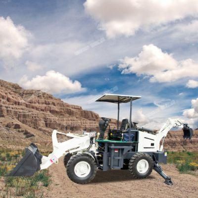Backhoe Excavator Loader 4X4 Wheel Backhoe