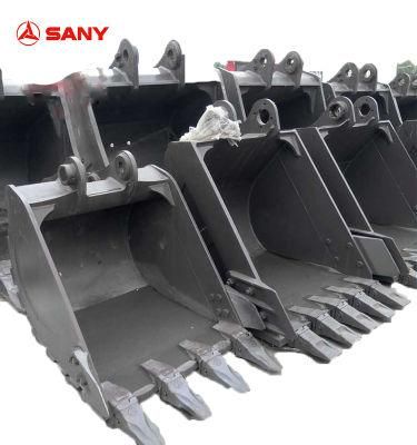 Sany Hydraulic Excavator Sy55-Sy465 Black Welding Bucket Mechanical Spare Parts