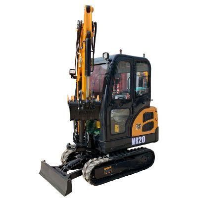 Factory Supplier Cheap Price Mr20 2 Ton Mini Excavator