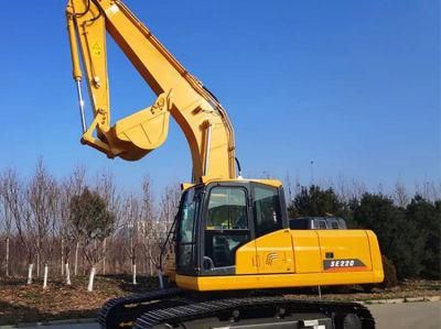 Hot Sale Shantui Top Brand Excavator Se220 with Best Engine and Low Price