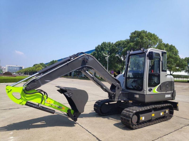 Zoomlion Crawler Hydraulic Excavator Ze60e-10 6 Ton Excavator