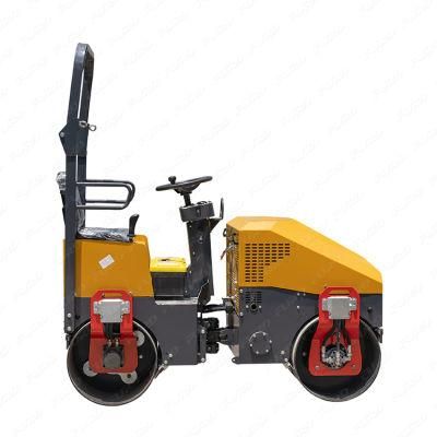 1 Ton Asphalt Vibratory Roller 28kn Compaction Road Roller for Sale USA