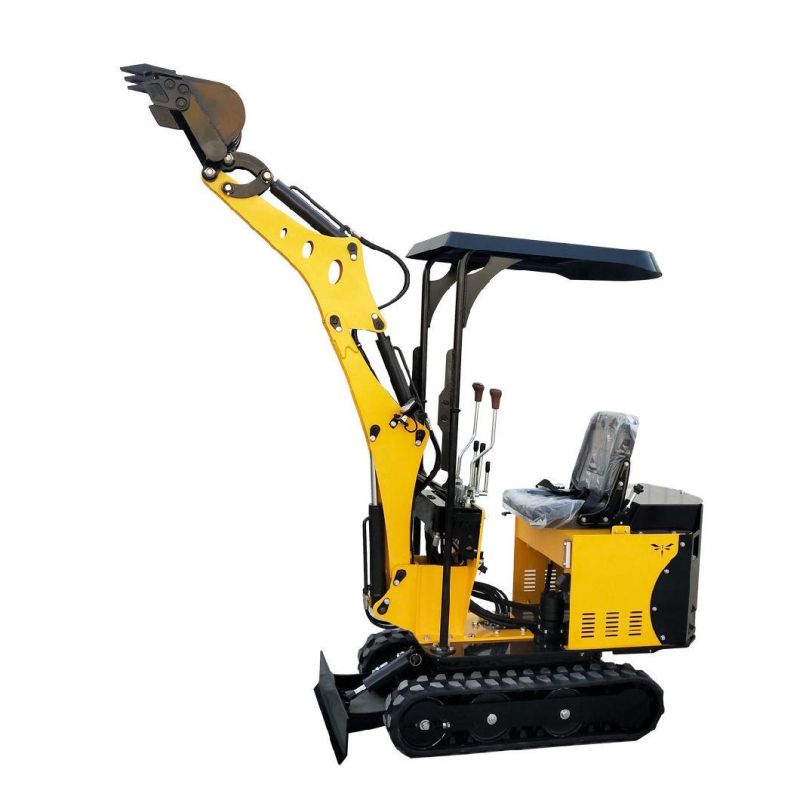 0.8 Ton Mini Hydraulic Crawler Excavator with 0.02cbm Bucket