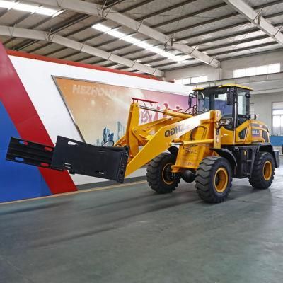 Qdhz Zl926 Hot Sale Mini Wheel Loader with Pallent Fork for Sale