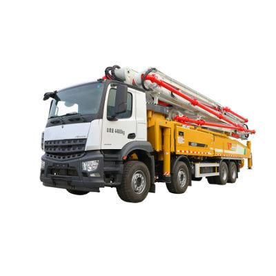 Brand 58m Concrete Machinery Truck Mounted Boom Conrete Pump