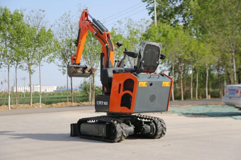 CE EPA Mini Excavator 1.0 Ton 1.5 Ton 1.8 Ton 2.0 Ton Cheap Mini Digger Side Swing Boom Thumb Bucket Cab Installed Mini Excavator for Sale