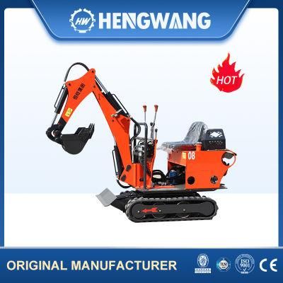 Mini/Small Household Digger 800kg with Bucket Tooth