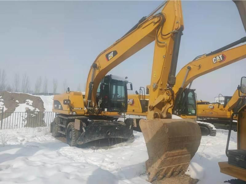 Used Medium Wheel Excavator Caterpillar Catm320d2 Construction Machine Second-Hand for Sale
