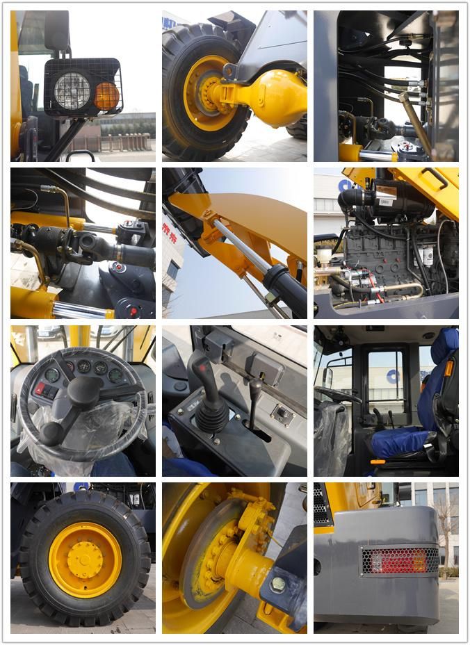 General Construction Machine Front End Loader 3.6 Ton Wheel Loader