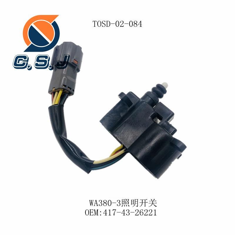 Wheel Loader Parts 417-43-26221 Lamp Switch for Wa380-3 Wa320