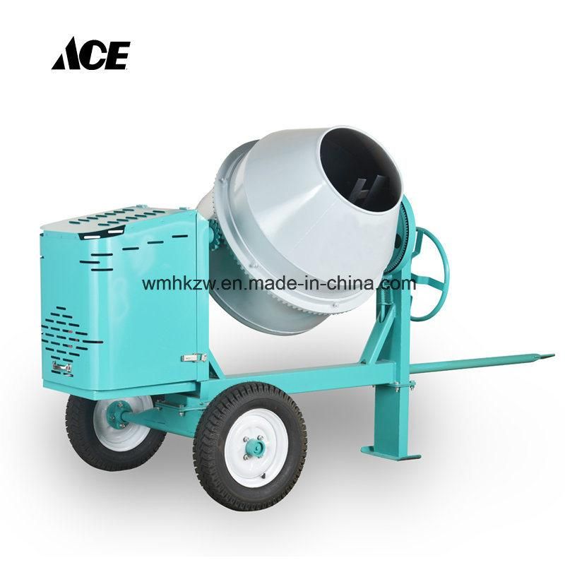 Factory Price Small Electric Cement Mixer 350L Mini Manual Concrete Mixer