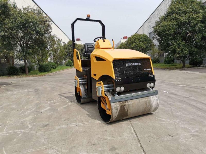 1200mm 4t Double Drum Smooth Wheel Hydraulic Vibratory Road Compactor Roller