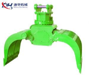 Hydraulic Swing Demolition Sorting Grab Bucket / Stone Grab for Excavator