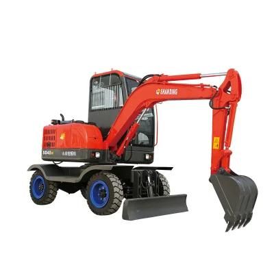 4 Ton Wheel Mini Excavator