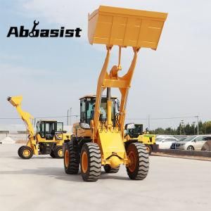 New 2.8ton small compact mini easy operate mining price high quality shovel Hoflader Radlader Front Wheel Loader for sale