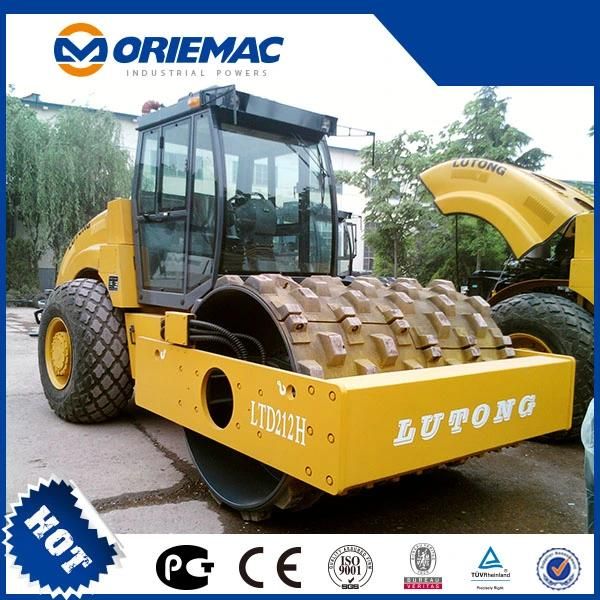 Lutong 12 Ton Single Drum Vibratory Roller Compactor