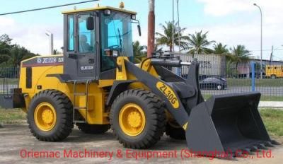 Official 3 Tons Front Wheel Loader Zl30g with Cummins Engine
