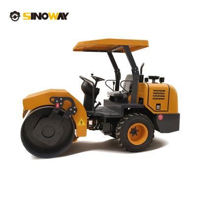 Sinomach Mini Road Roller 3.5 Ton Compactor Roller with Good Price