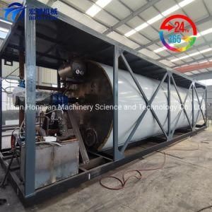 Asphalt Batching Plant Use Bitumen Tank Trailer Asphalt Heating Storage Tank China Hongjian