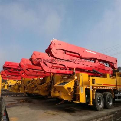 Putzmeister 38m Diesel Used Concrete Pump Truck with Spare Parts