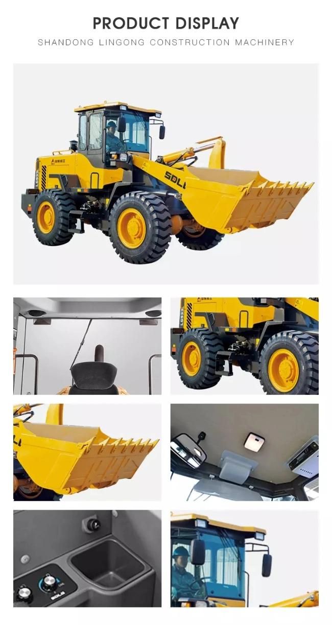 Front Wheel Loaders China L933 3tons Hydraulic Mini Wheel Loader