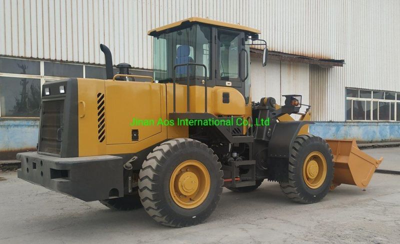 3ton Capacity Mini Wheel Front Loader Construction Machine