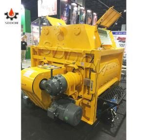 Used Js2000 Portable Concrete Mixer Machine for Sale Double Shaft Concrete Mixer