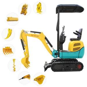 High Quality 0.8 Ton 1 Ton Mini Escavatore Prezzi Micro Excavator