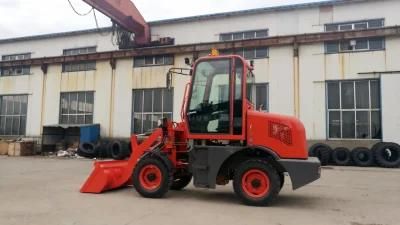 for Wholesales Price List of Farm Machine 1t Rated UR910 Mini Wheel Loader Small Loader
