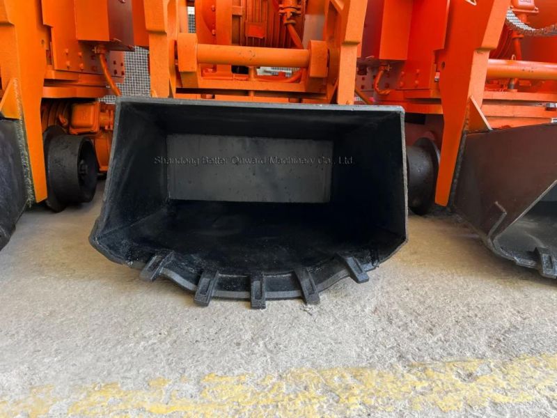 Z-17aw Underground Mining Tunnel Rail Wheel Electric Bucket Shovel Rock Ore Mucking Loading Machine