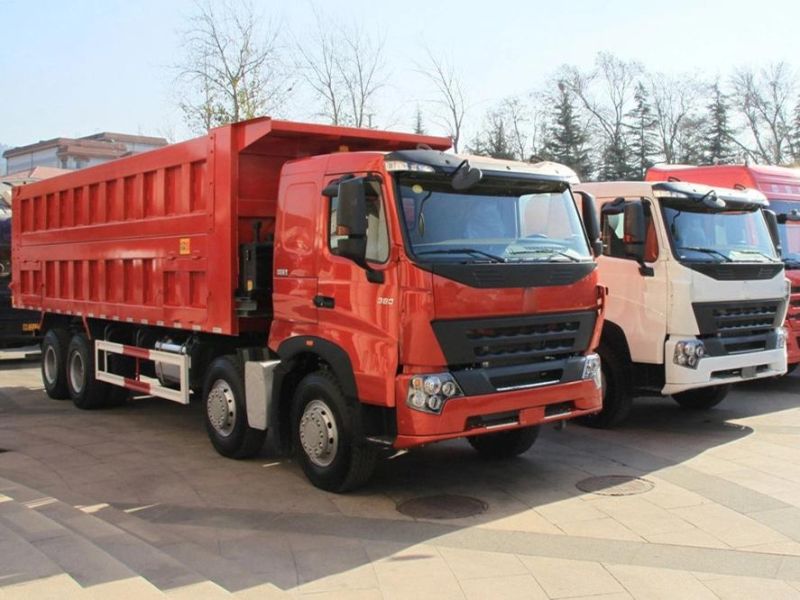 HOWO Tipper Truck 8*4 Euro 2 Extended Cab